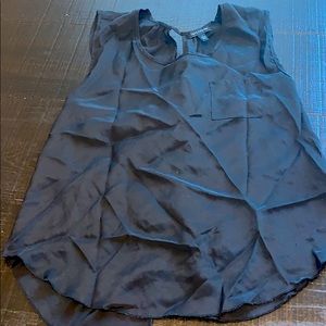 Love Culture Black Chiffon Shirt Size L